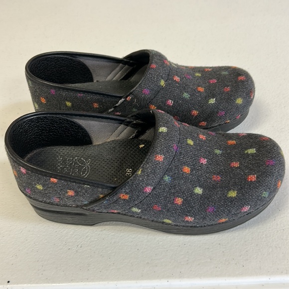 Dansko Vegan Multicolor Clogs - Picture 4 of 14